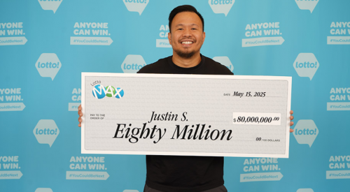 Surrey resident wins biggest prize in BC history with $80M Lotto Max jackpot