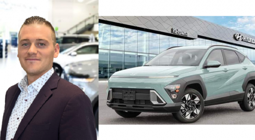 Actually, car sales in Kelowna aren't in the ditch